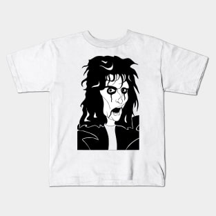 SHOCK ROCK SINGER Kids T-Shirt